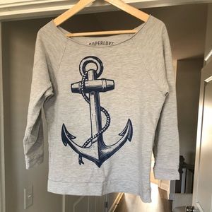 Off the shoulder Sweatshirt